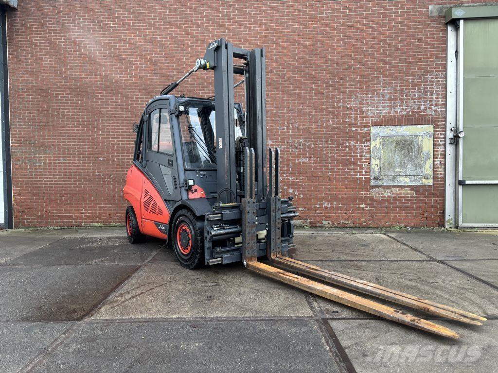 Linde H50T-02/600 天然气叉车
