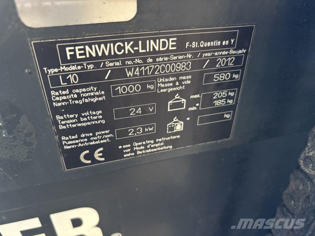 Linde L10 手推堆垛车