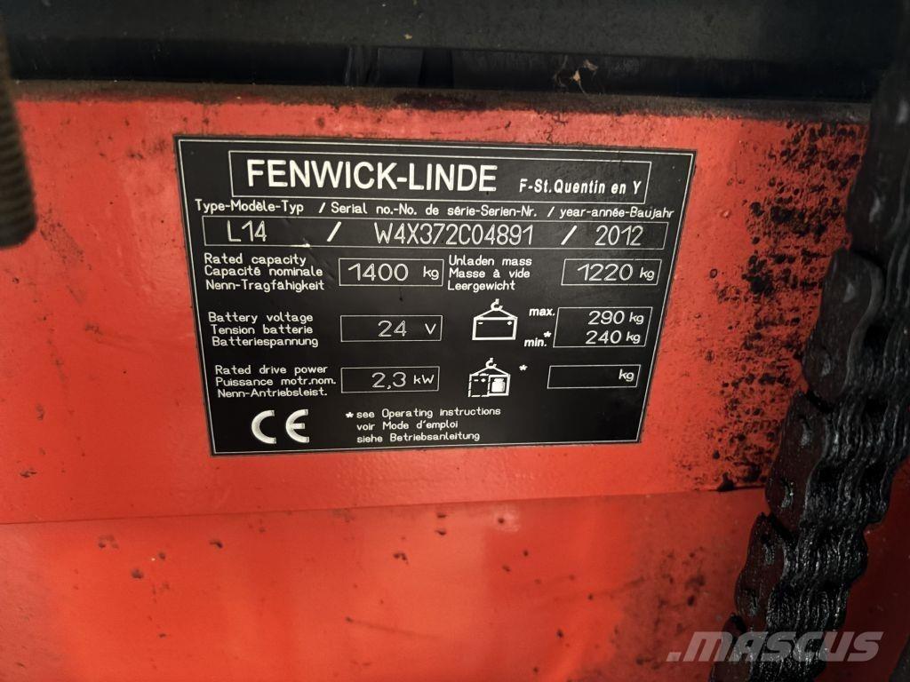Linde L14 手推堆垛车