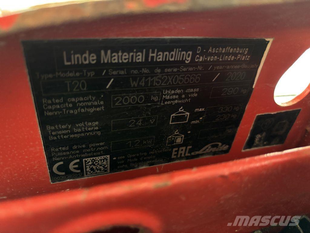 Linde T20 手摇升降机