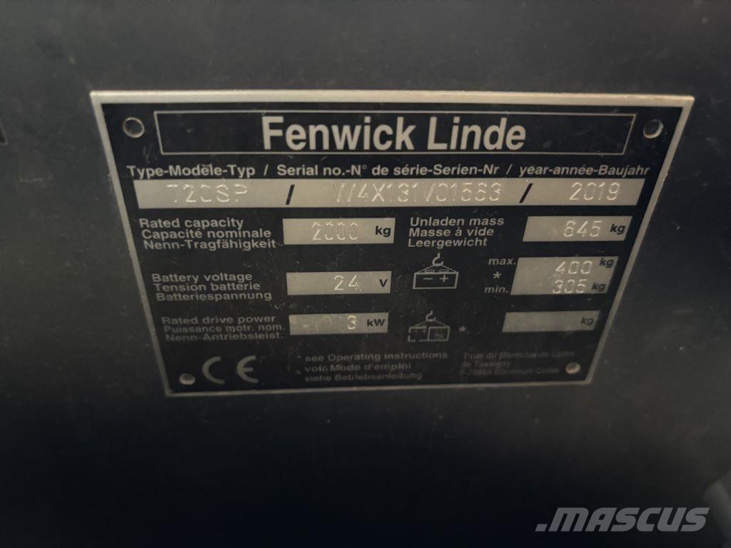 Linde T20 SP 行走式堆垛机
