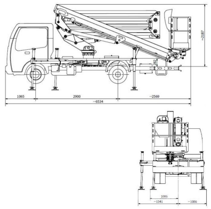 Safi SCA 23 HE 车载式高空作业车