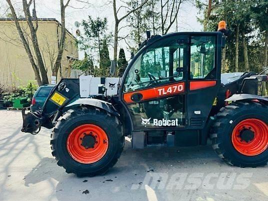 Bobcat TL470 伸缩臂叉装车|叉装车