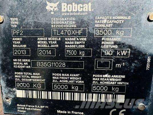 Bobcat TL470 伸缩臂叉装车|叉装车