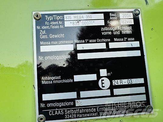 CLAAS MEGA 350 联合收割机