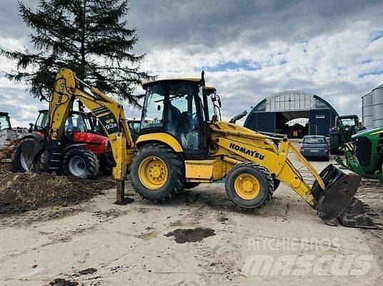 Komatsu WB 93R 履带挖掘机