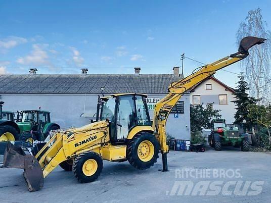 Komatsu WB 93R 履带挖掘机