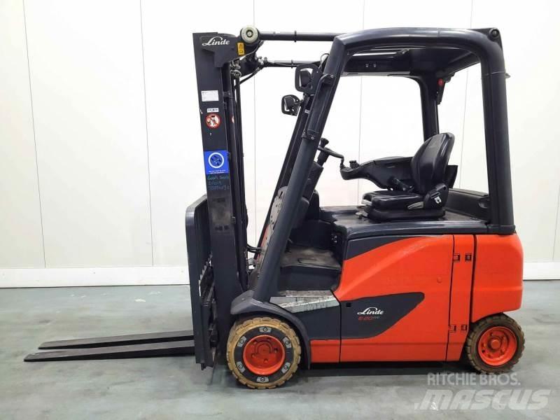 Linde E20PH-02 386 电动叉车