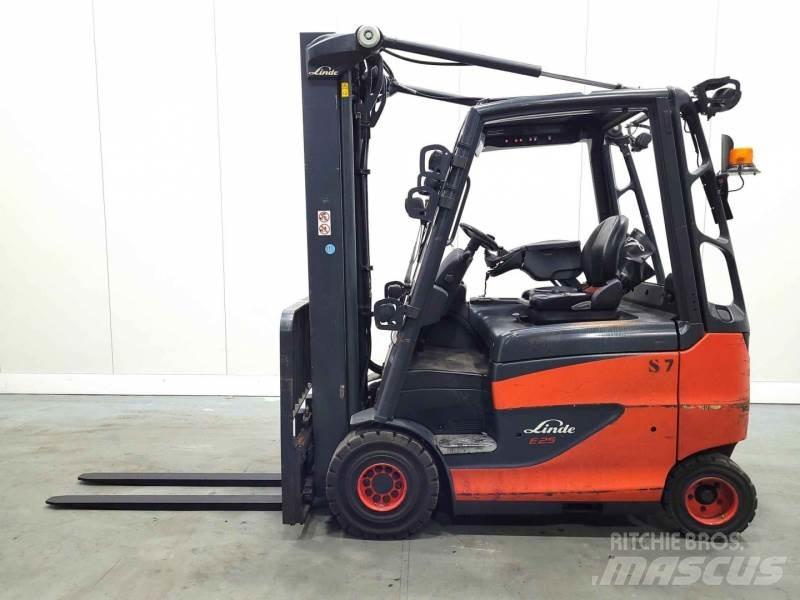 Linde E25H-01/600 387 电动叉车