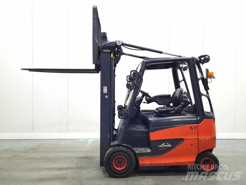 Linde E25H-01/600 387 电动叉车