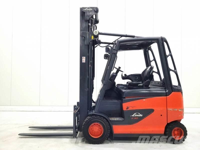 Linde E30 387 电动叉车