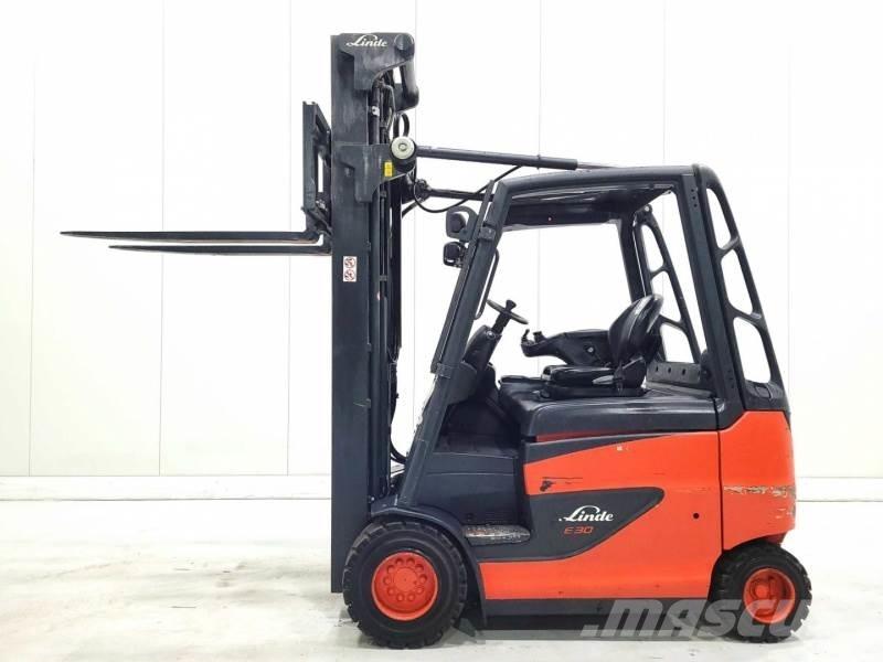 Linde E30 387 电动叉车