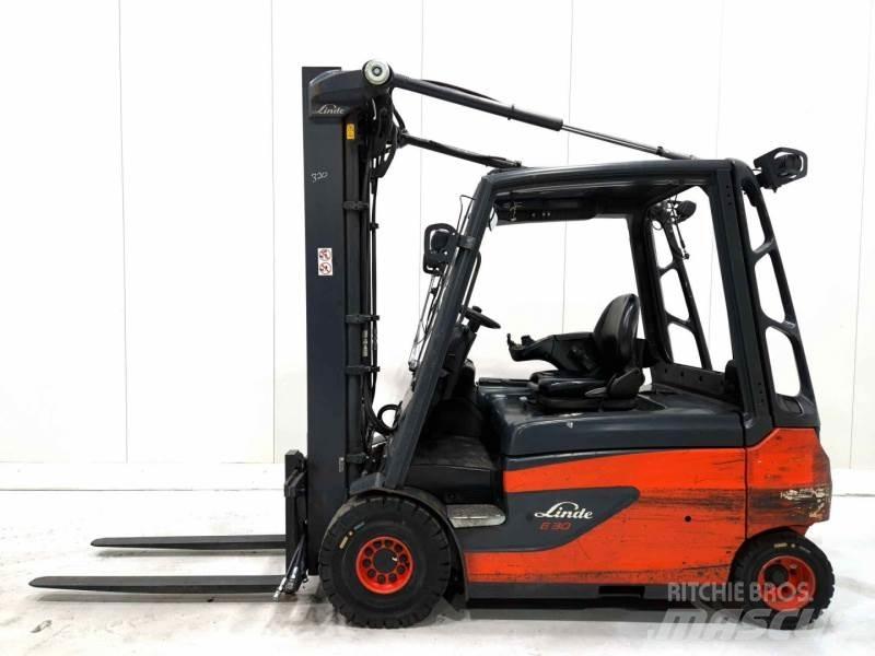 Linde E30L-01 电动叉车