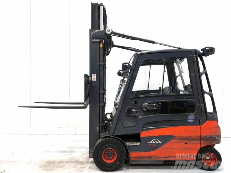 Linde E30L-01 电动叉车