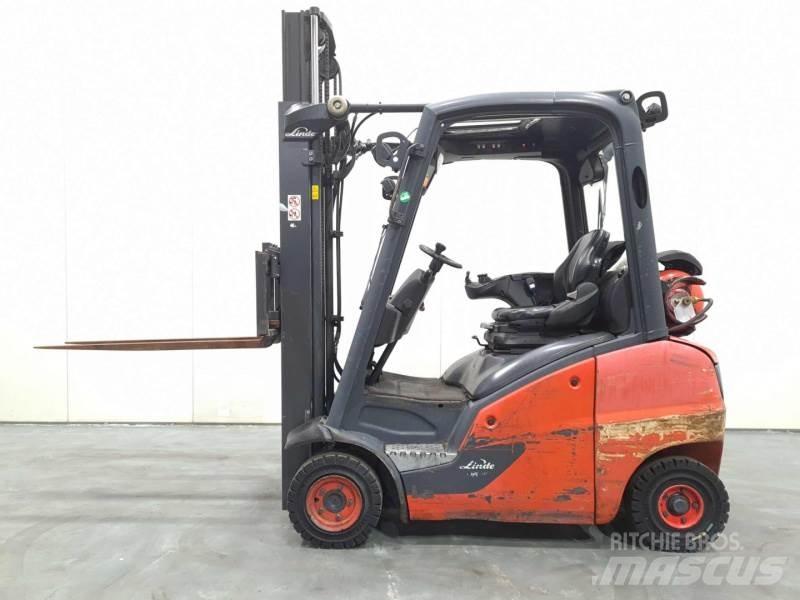 Linde H16T-01 391 天然气叉车