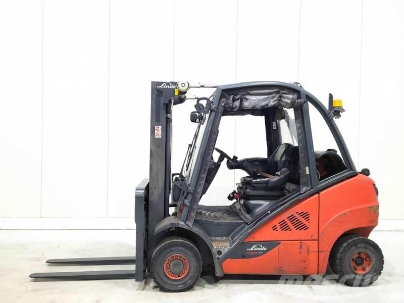 Linde H25T-02 天然气叉车