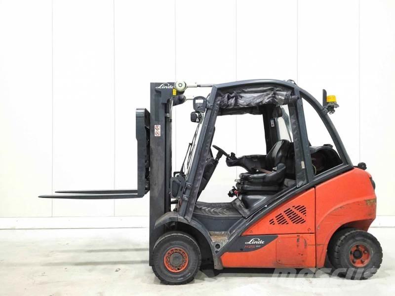 Linde H25T-02 天然气叉车