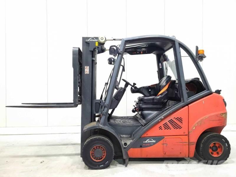 Linde H25T-02 天然气叉车
