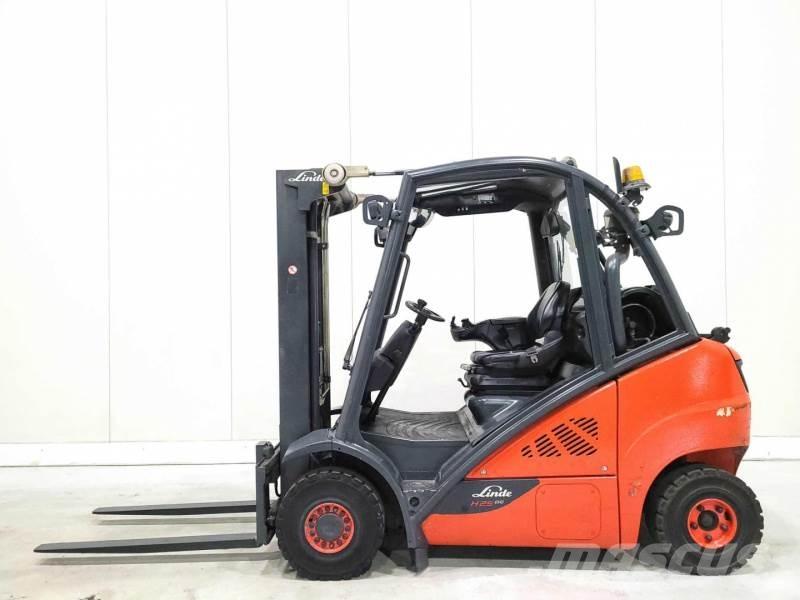 Linde H25T-02 天然气叉车