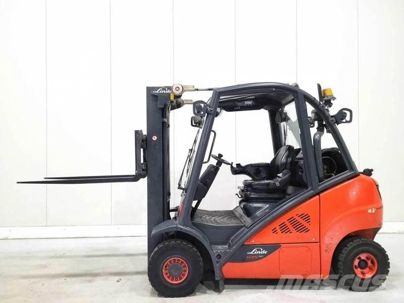 Linde H25T-02 天然气叉车