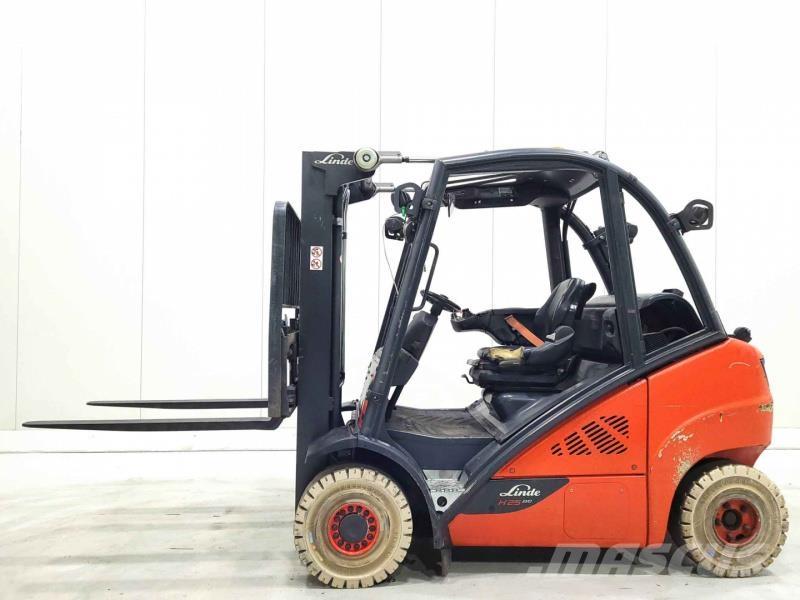 Linde H25T-02 天然气叉车