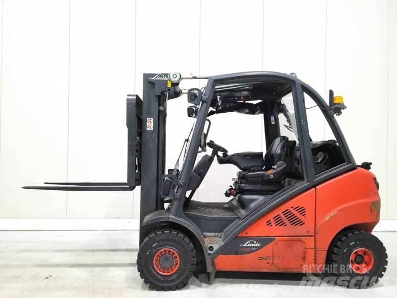 Linde H25T-02 天然气叉车