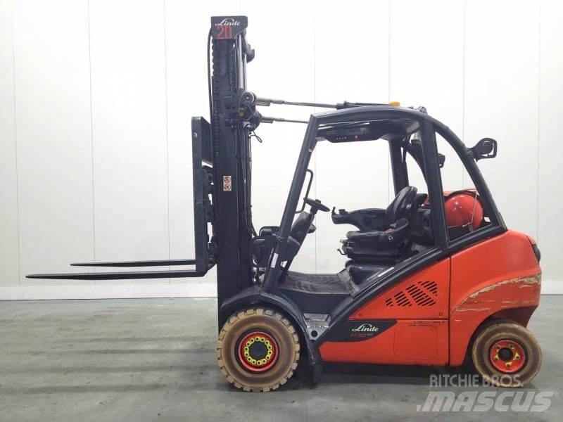Linde H30T-02 393 天然气叉车