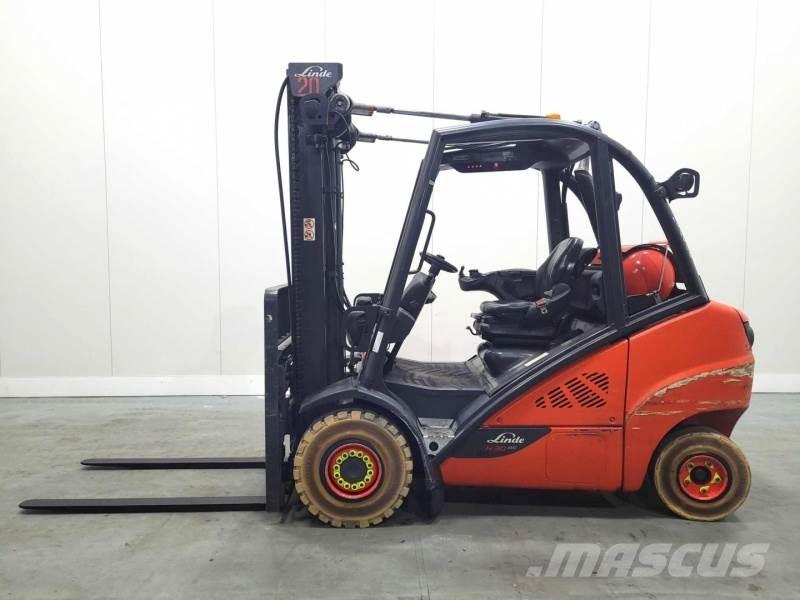 Linde H30T-02 393 RENTAL 天然气叉车