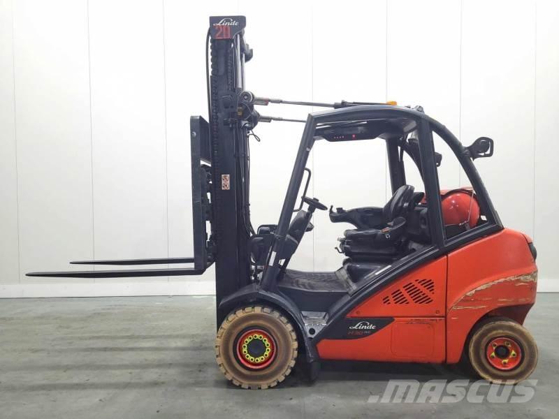 Linde H30T-02 393 RENTAL 天然气叉车