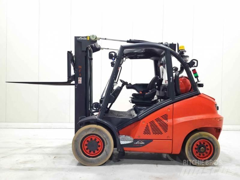 Linde H50T-02/600 394 天然气叉车