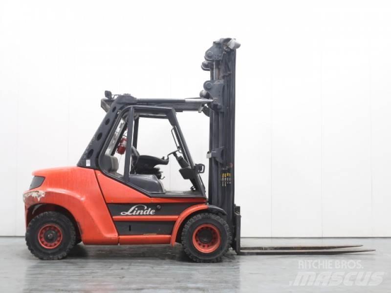 Linde H80D-02/900 396 柴油叉车