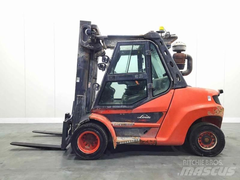 Linde H80D-03/900 396 柴油叉车