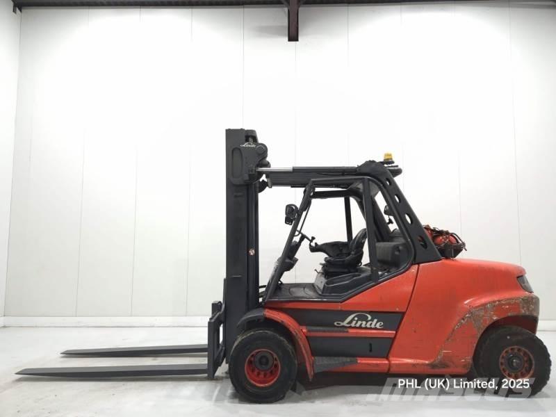 Linde H80T-02/1100 (RENTAL) 天然气叉车