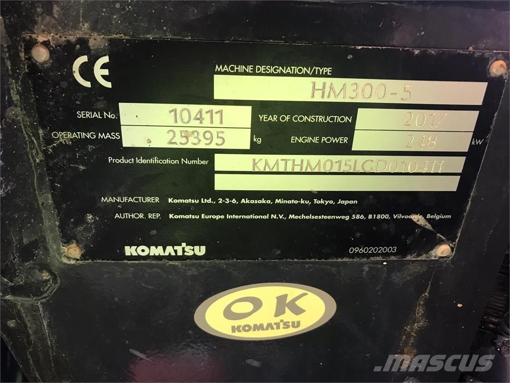 Komatsu HM300-5 铰接式自卸车