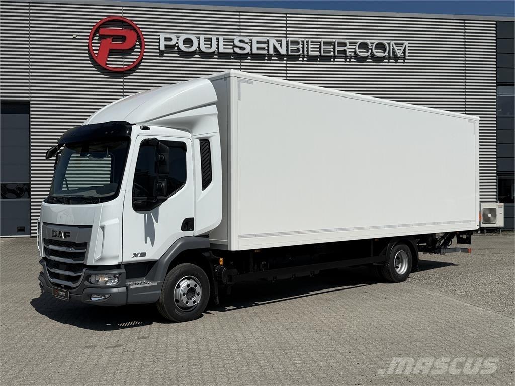 DAF XB 230 m. lift 厢式货车