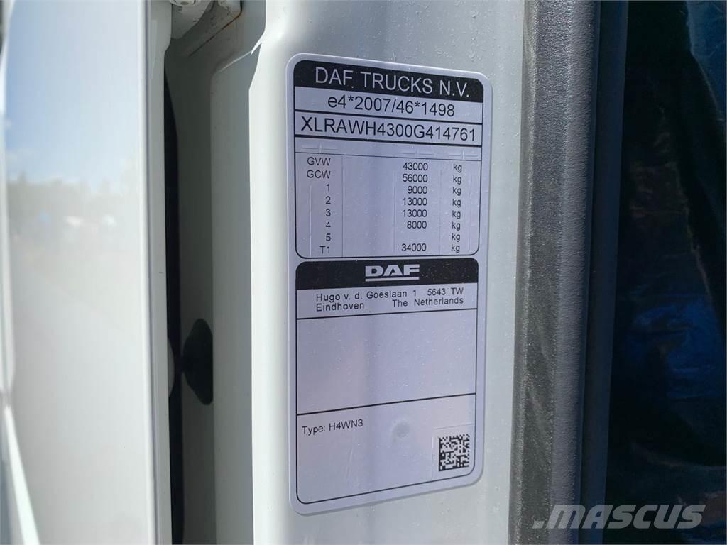 DAF XF 430 8x4*4 平板车