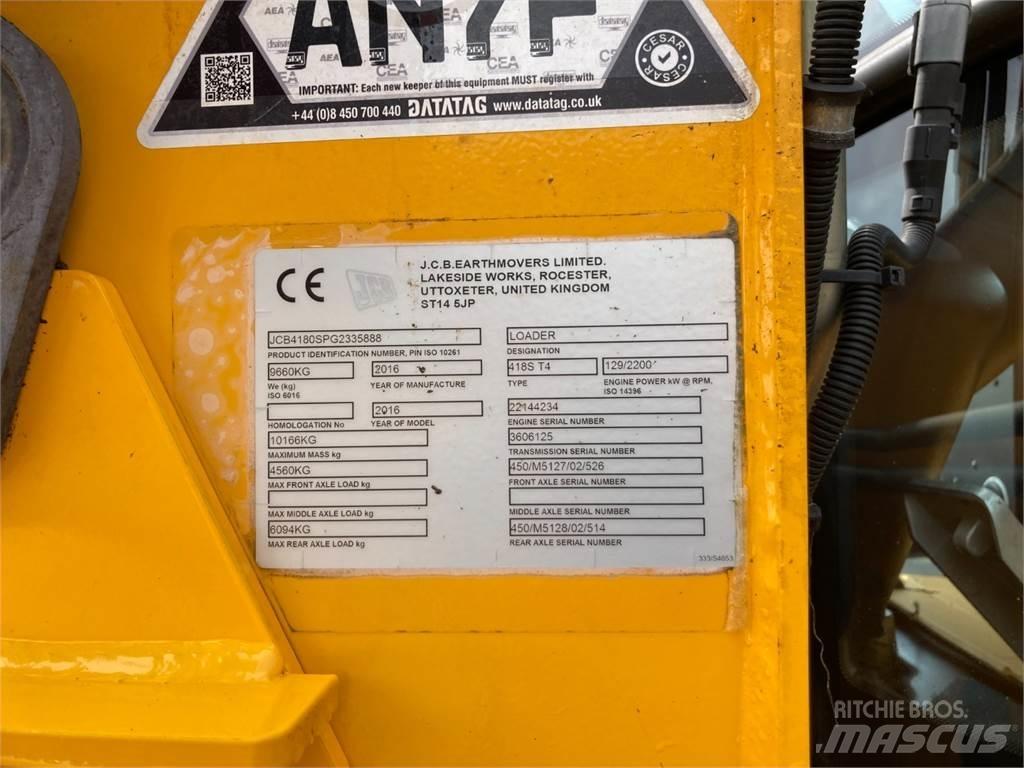 JCB 418S 电动叉车