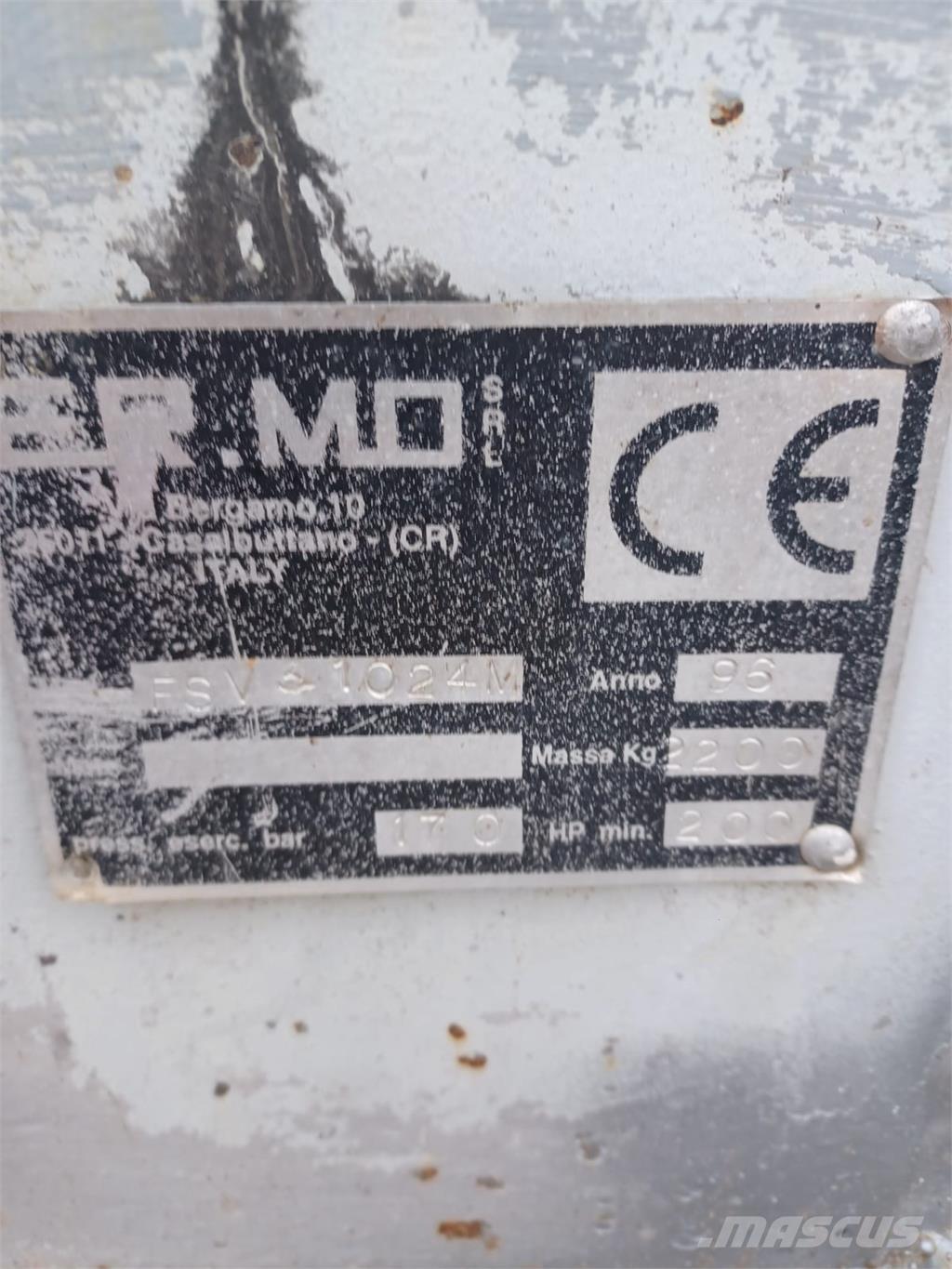 Ermo FSV 3 102 4M 农业机械-其他