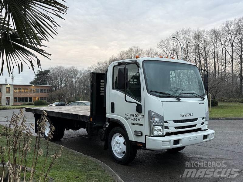 Isuzu NPR 平板栏板货车