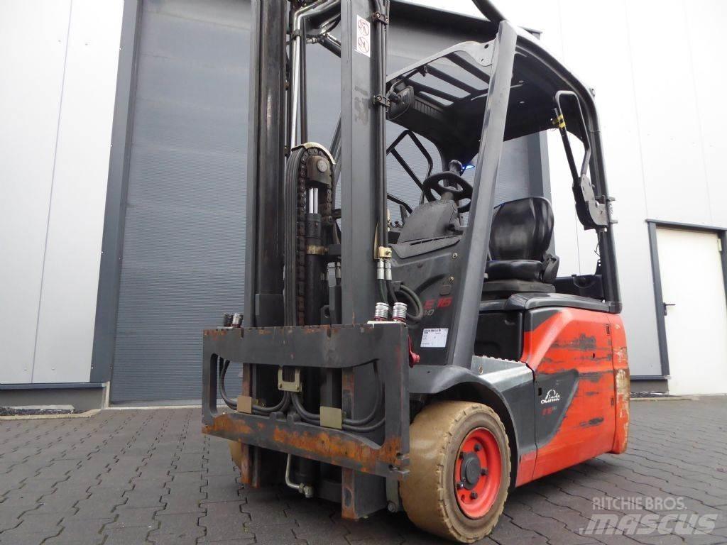 Linde E16-02 电动叉车