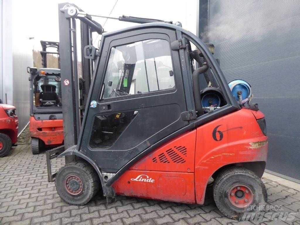 Linde H25T-01 天然气叉车