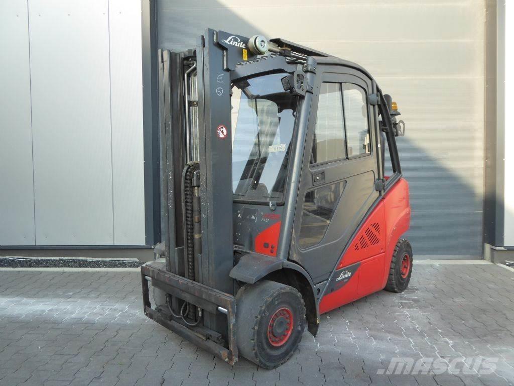 Linde H25T-02 天然气叉车