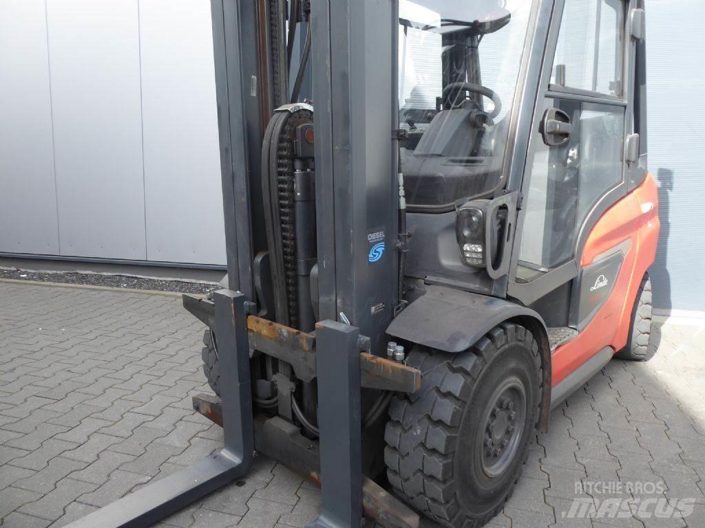 Linde H35D-01 柴油叉车