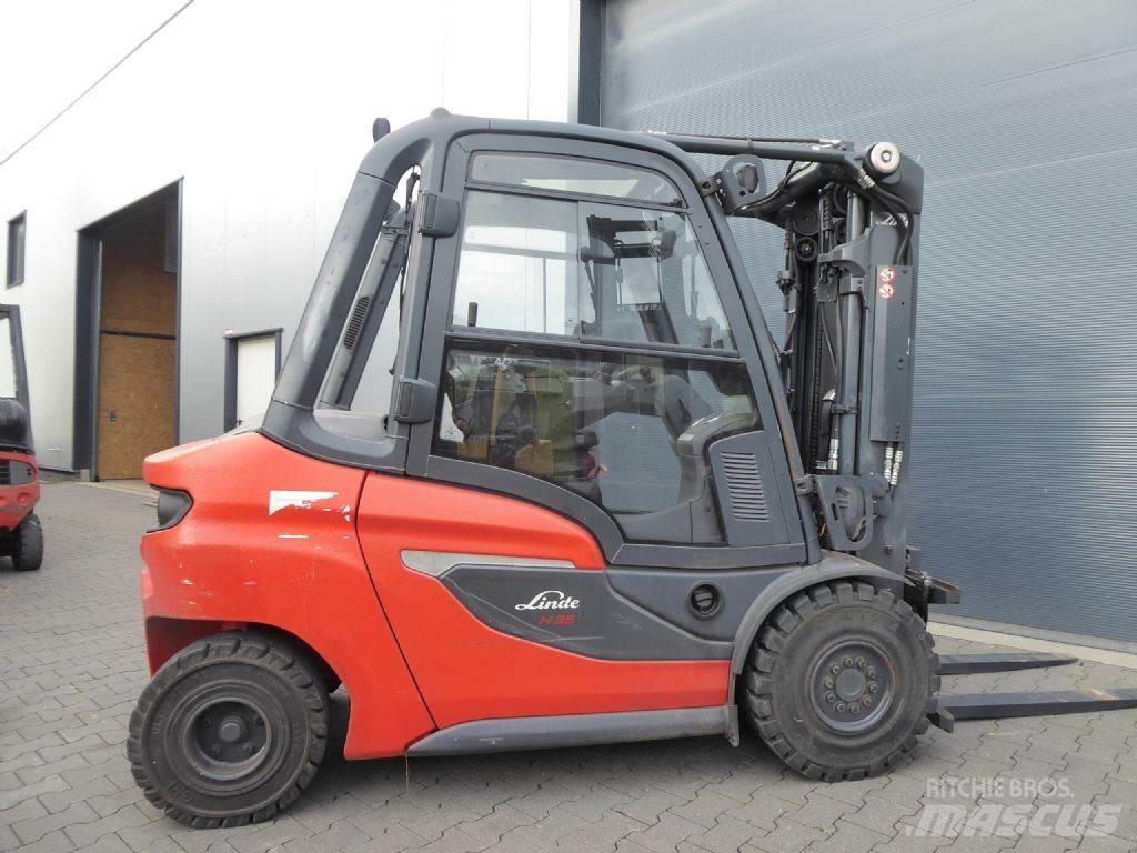 Linde H35D-01 柴油叉车