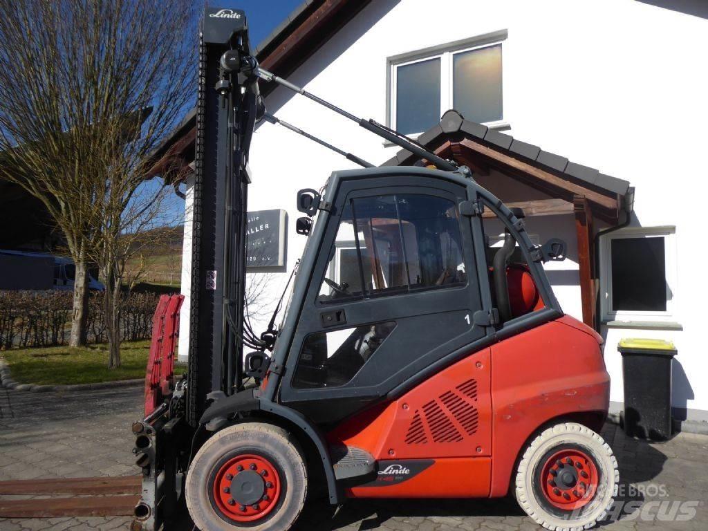 Linde H45T-02 天然气叉车
