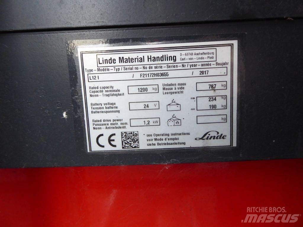 Linde L12L 手推堆垛车