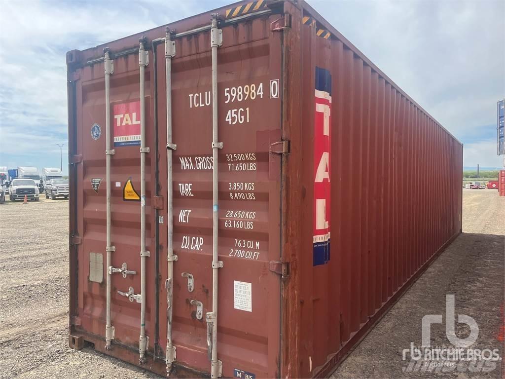  40 ft High Cube 特种集装箱