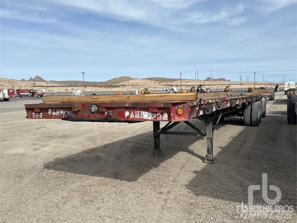 40 ft T/A 平板半挂车\侧翻自卸半挂车