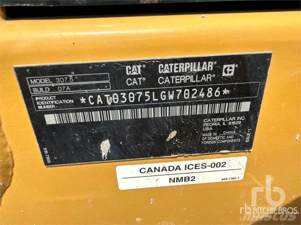 CAT 307.5 履带挖掘机