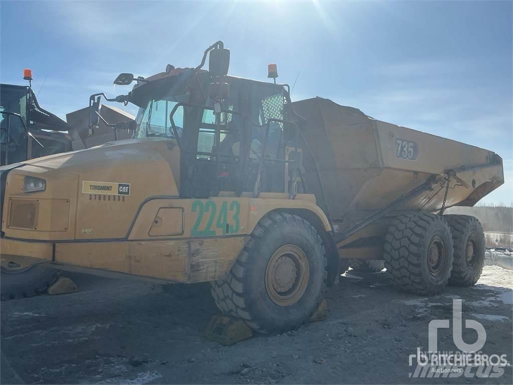 CAT 735 铰接式自卸车